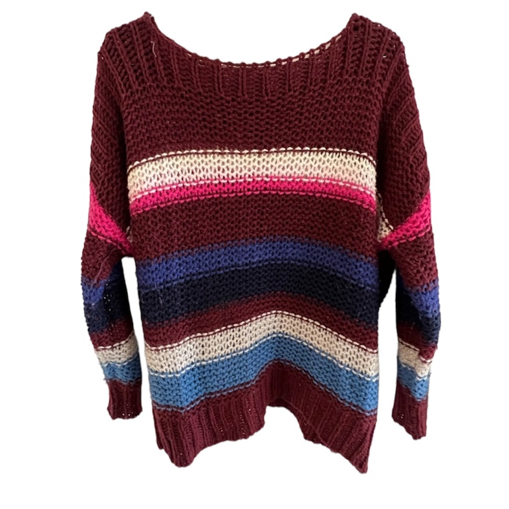 Multicolor Striped Sweater